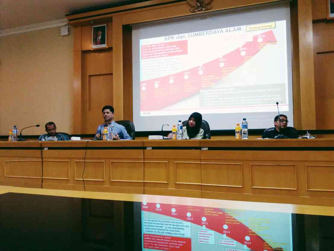 Kuliah Umum KMMH UGM : Progresivitas KPK Terhalang Hak Angket DPR